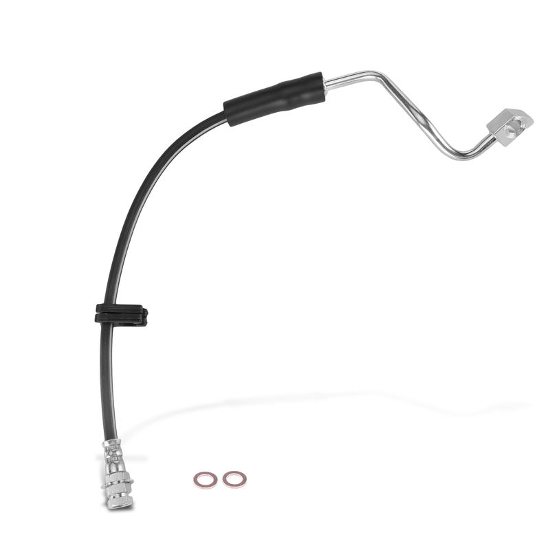 Front Driver Brake Hydraulic Hose for Ford F-250 F-350 Super Duty 2005-2007 RWD