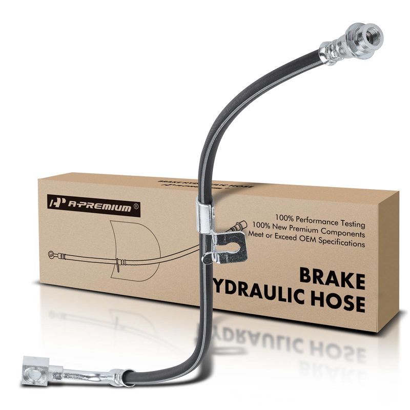 Front Passenger Brake Hydraulic Hose for Chevy G10 1984-1995 G20 GMC G1500 G2500