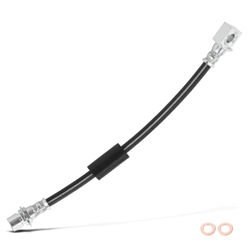 Rear Left Outer Brake Hydraulic Hose for Chevy Silverado 3500 HD GMC 6.0L 6.6L
