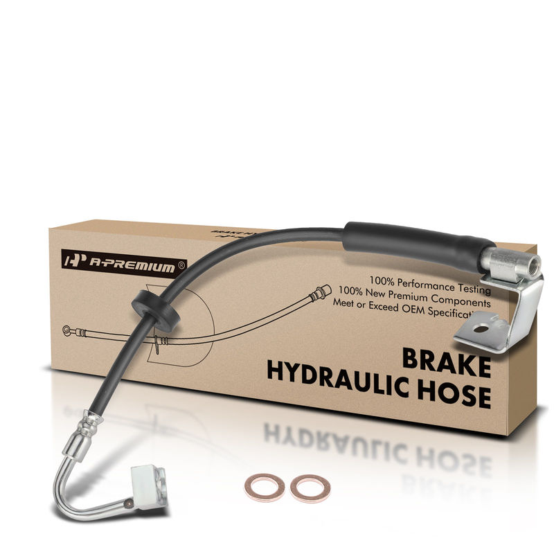 Front Driver Brake Hydraulic Hose for Ford Crown Victoria Lincoln Mercury V8 4.6L