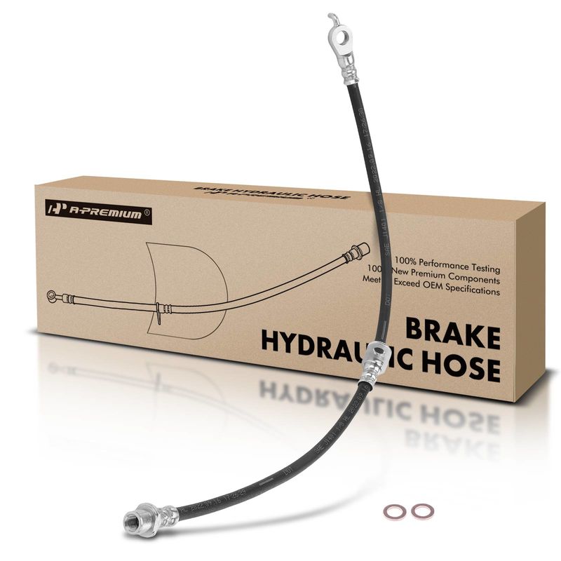 Front Passenger Brake Hydraulic Hose for Toyota Corolla 2003-2008 Prius 2004-2009