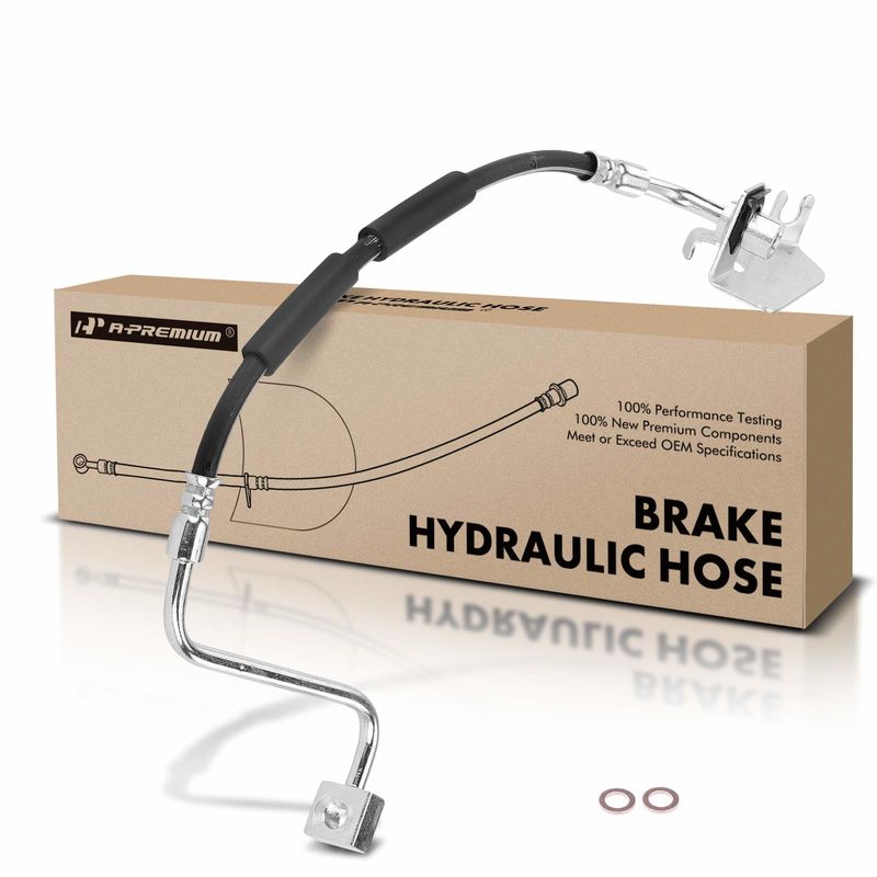 Front Driver Brake Hydraulic Hose for Ford Five Hundred Freestyle Mercury 3.0L
