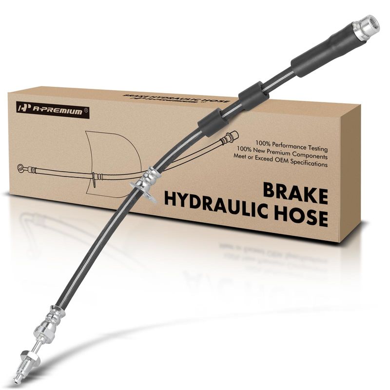 Rear Passenger Brake Hydraulic Hose for Ford Fiesta 2014-2019 L3 1.0L L4 1.6L