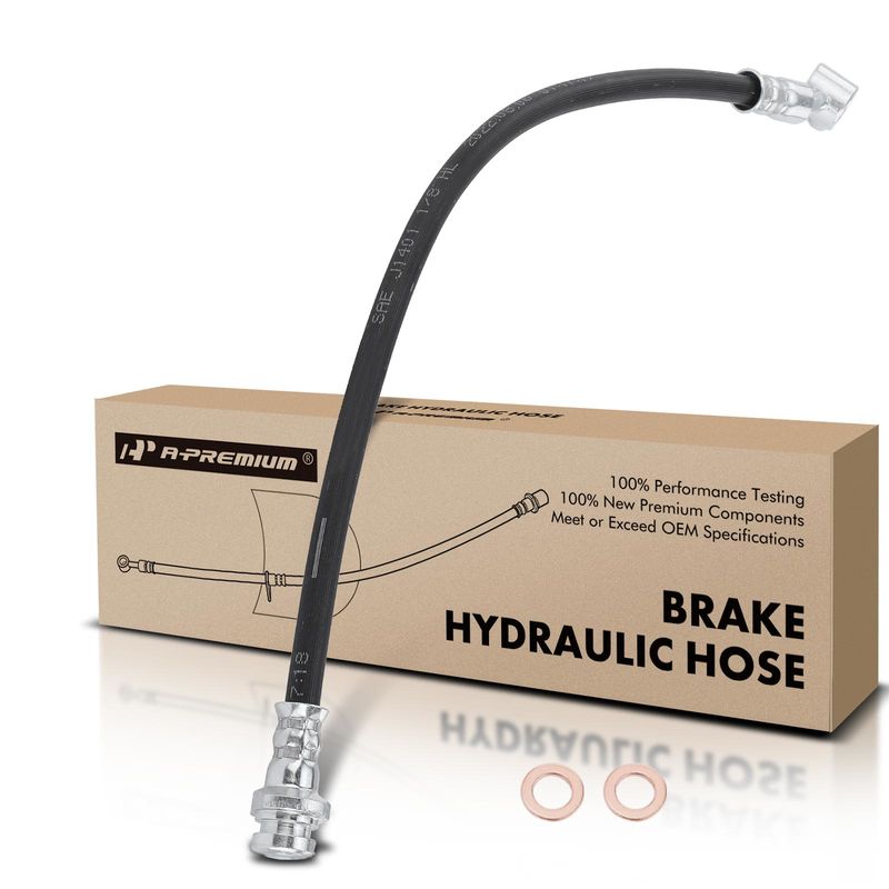 Front Passenger Brake Hydraulic Hose for Nissan Frontier 1998-2001 L4 2.4L
