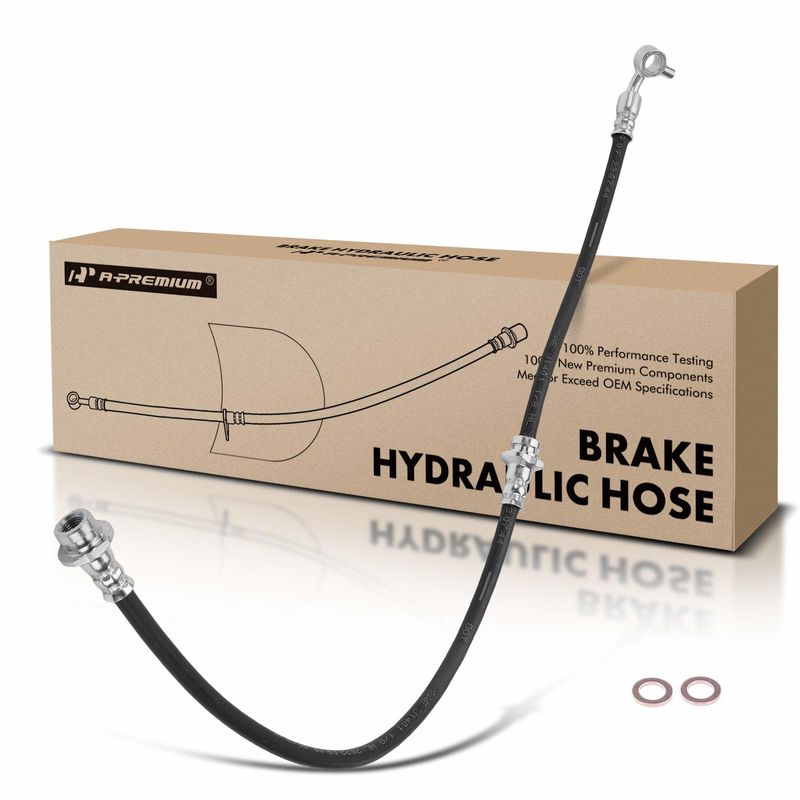 Front Driver Brake Hydraulic Hose for INFINITI FX35 FX45 2003-2008 3.5L 4.5L