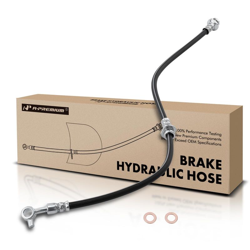 Front Driver Brake Hydraulic Hose for Nissan Sentra 2007-2012 L4 2.0L 2.5L