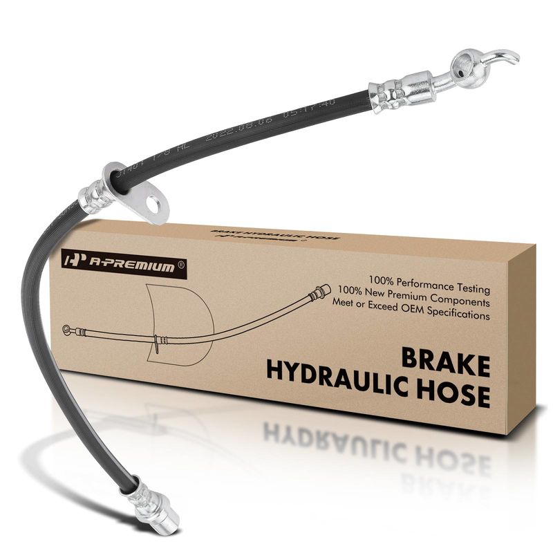 Front Driver Brake Hydraulic Hose for Subaru Impreza 04-07 H4 2.5L Turbocharged
