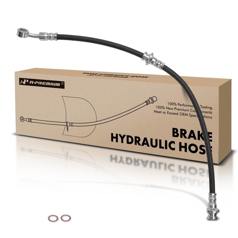 Front Passenger Brake Hydraulic Hose for Nissan 200SX 95-98 Sentra 1995-1999
