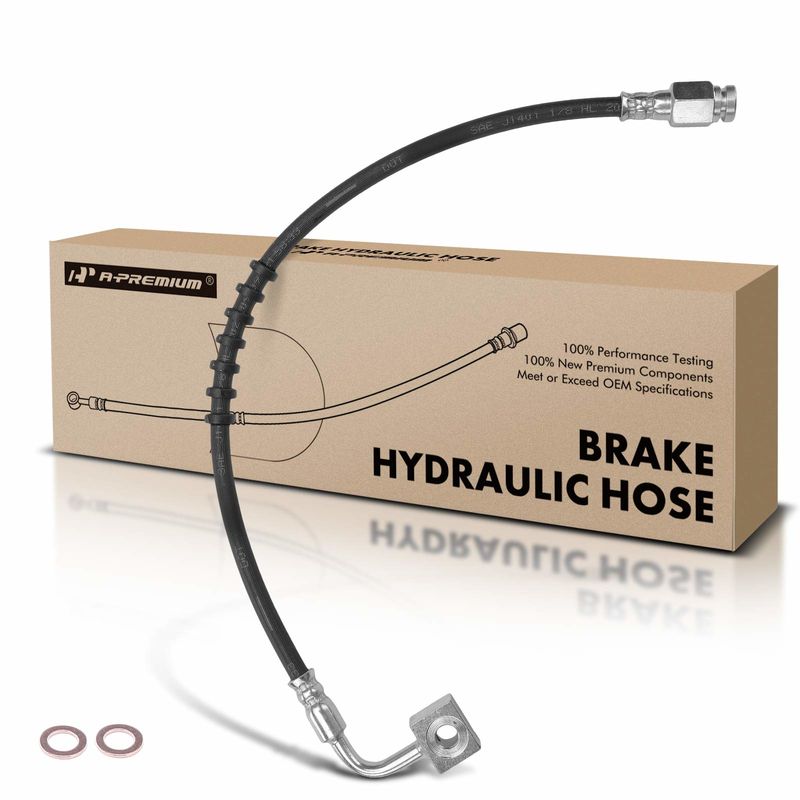 Front Driver Brake Hydraulic Hose for Dodge Ram 1500 Ram 2500 2000-2001 RWD