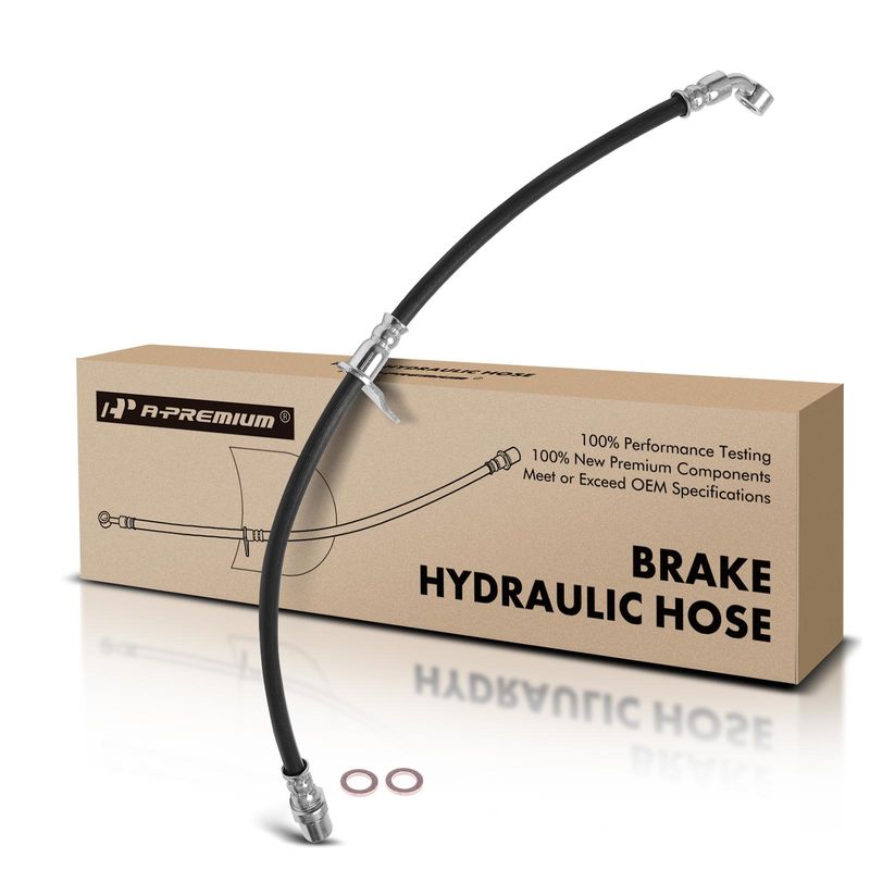 Rear Passenger Brake Hydraulic Hose for Subaru Forester 2009-2013 H4 2.5L