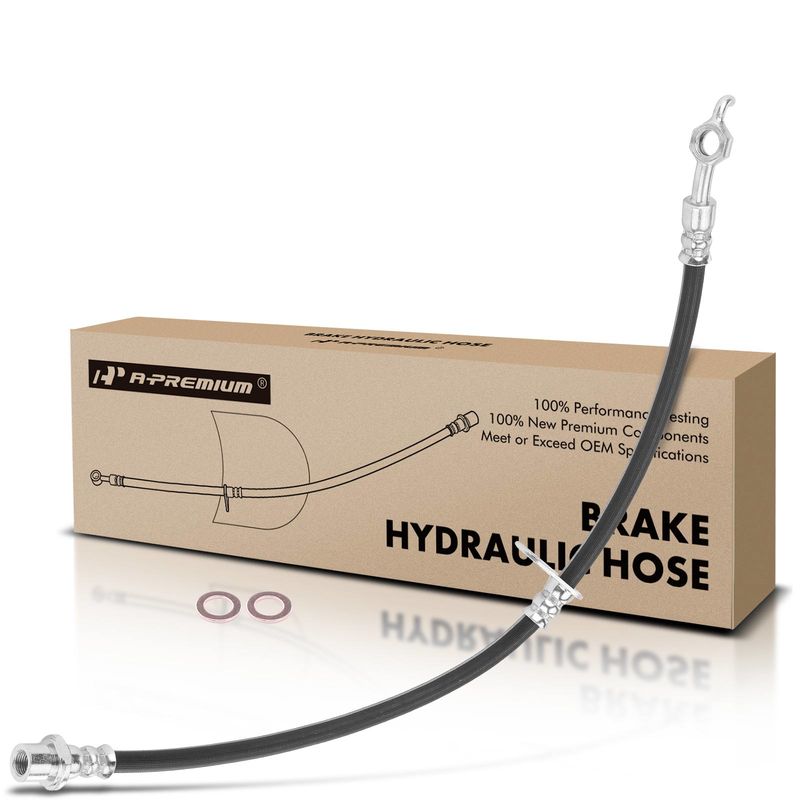 Front Passenger Brake Hydraulic Hose for Toyota RAV4 1996-2003 L4 2.0L