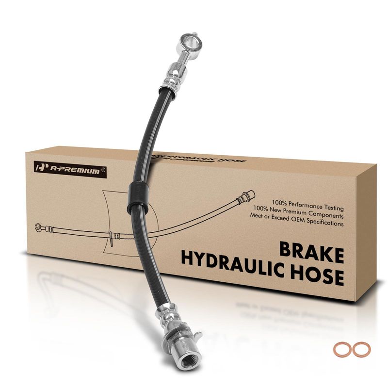 Rear Passenger Brake Hydraulic Hose for Ford Fusion Lincoln MKZ Mercury Milan AWD