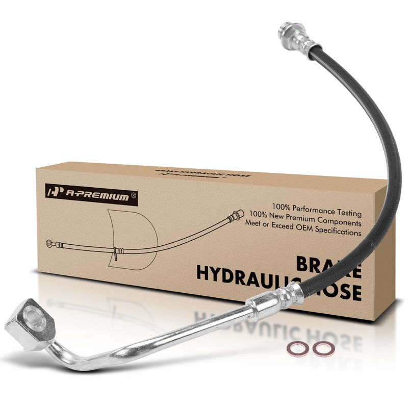 Front Driver Brake Hydraulic Hose for Pontiac Grand Prix 2005-2008 V8 5.3L