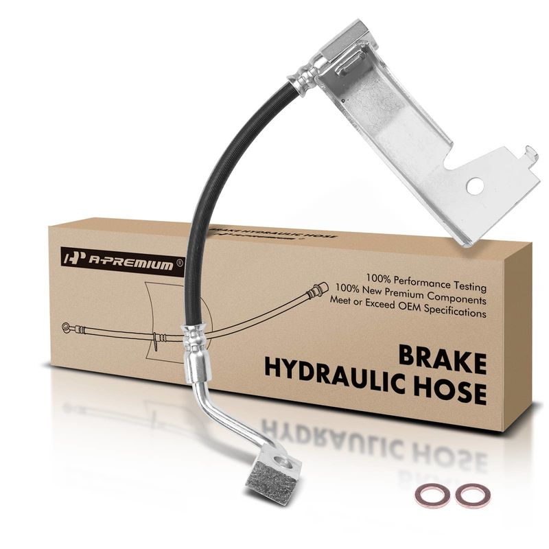 Rear Passenger Brake Hydraulic Hose for Ford Mustang 1994-1995 3.8L 5.0L 5.8L