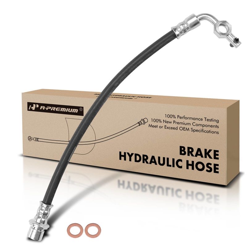 Rear Left Outer Brake Hydraulic Hose for Toyota RAV4 2004-2005 2.4L