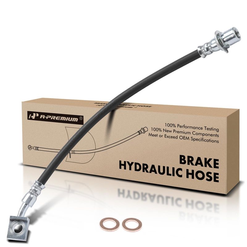 Rear Right Outer Brake Hydraulic Hose for GMC Yukon Chevy Tahoe Cadillac 15-18