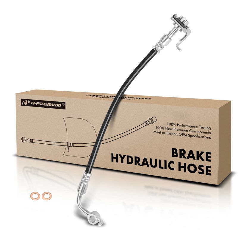 Rear Passenger Brake Hydraulic Hose for Hyundai Elantra 2017-2019 L4 2.0L