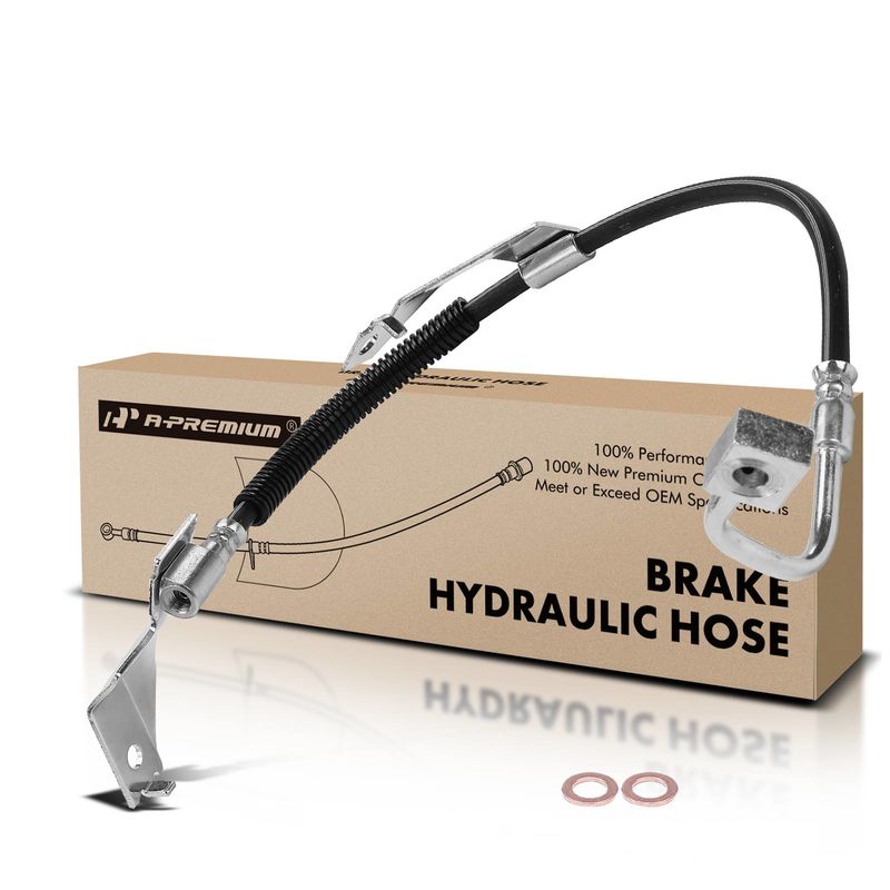 Front Passenger Brake Hydraulic Hose for Ford Expedition F-250 F-150 Heritage
