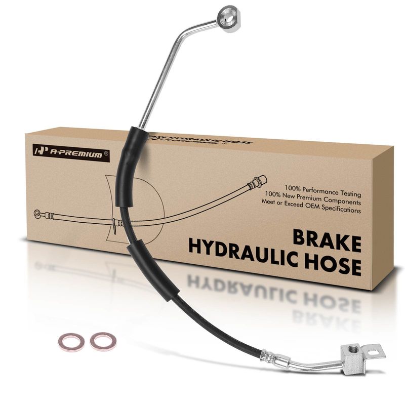 Front Passenger Brake Hydraulic Hose for Jeep Liberty 2002-2007 V6 3.7L