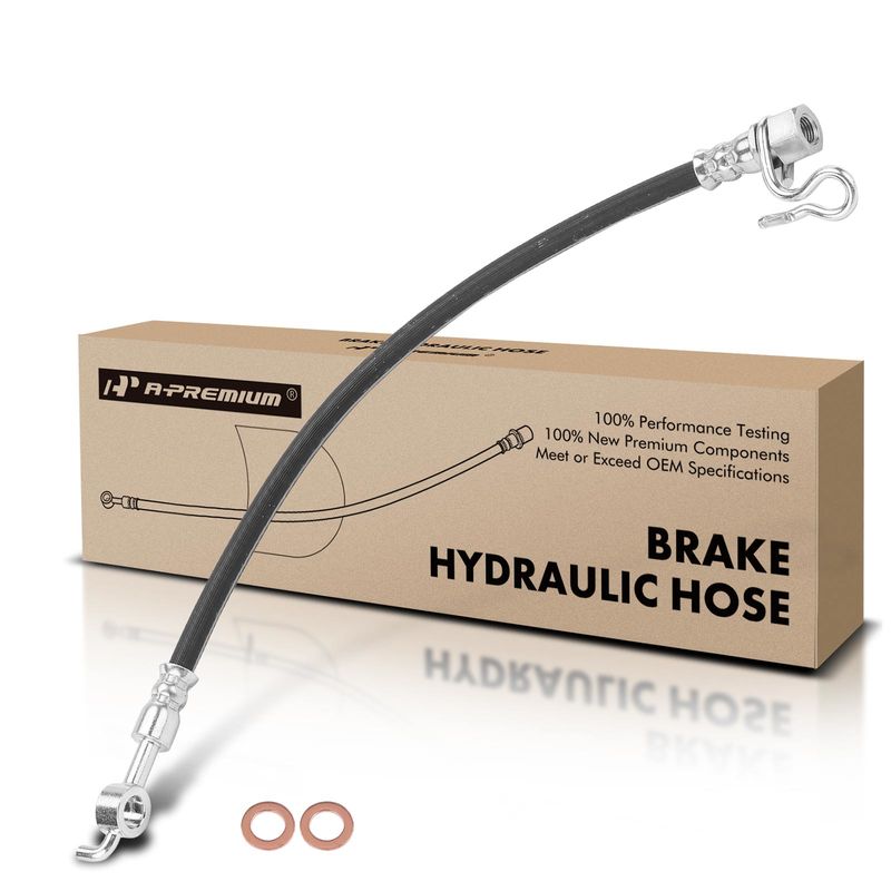 Rear Left Outer Brake Hydraulic Hose for Ford F-150 2012-2014 V8 6.2L