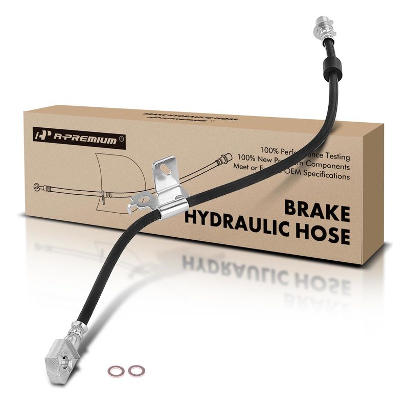 Front Driver Brake Hydraulic Hose for Ford F-150 SVT 2010-2011 V8 5.4L 6.2L