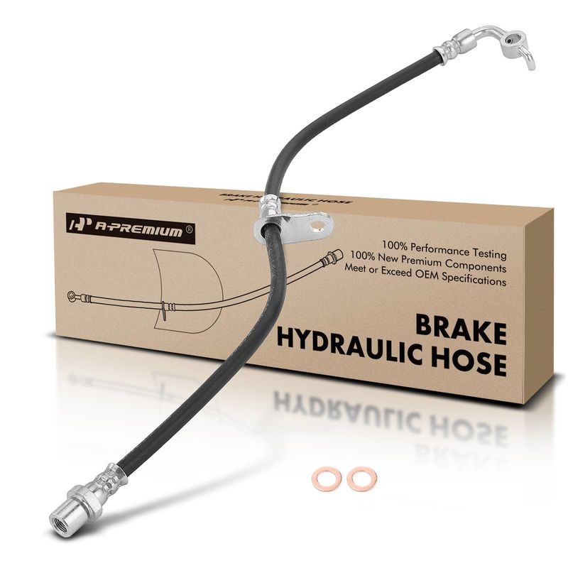 Rear Passenger Brake Hydraulic Hose for Subaru Outback 2010-2012 H4 2.5L H6 3.6L