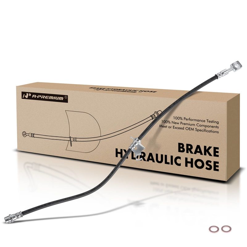 Rear Driver Brake Hydraulic Hose for Chevrolet Volt 2011 2012 2013 L4 1.4L