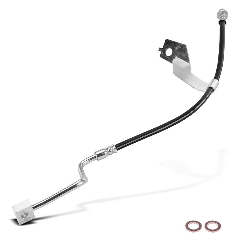 Front Driver Brake Hydraulic Hose for Ford F-250 F-350 Super Duty 2013-2016 RWD