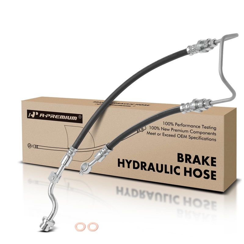 Front Driver Brake Hydraulic Hose for Kia Spectra 2004-2009 Spectra5 2005-2009