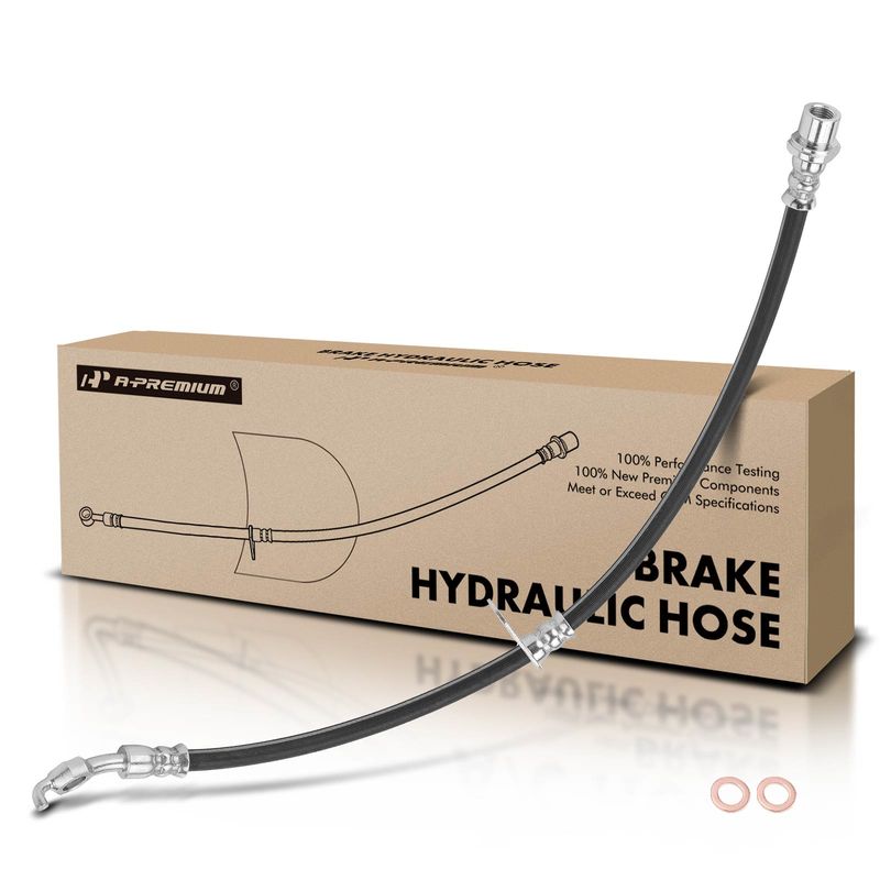 Front Driver Brake Hydraulic Hose for Toyota RAV4 1996-2003 2.0L Electric
