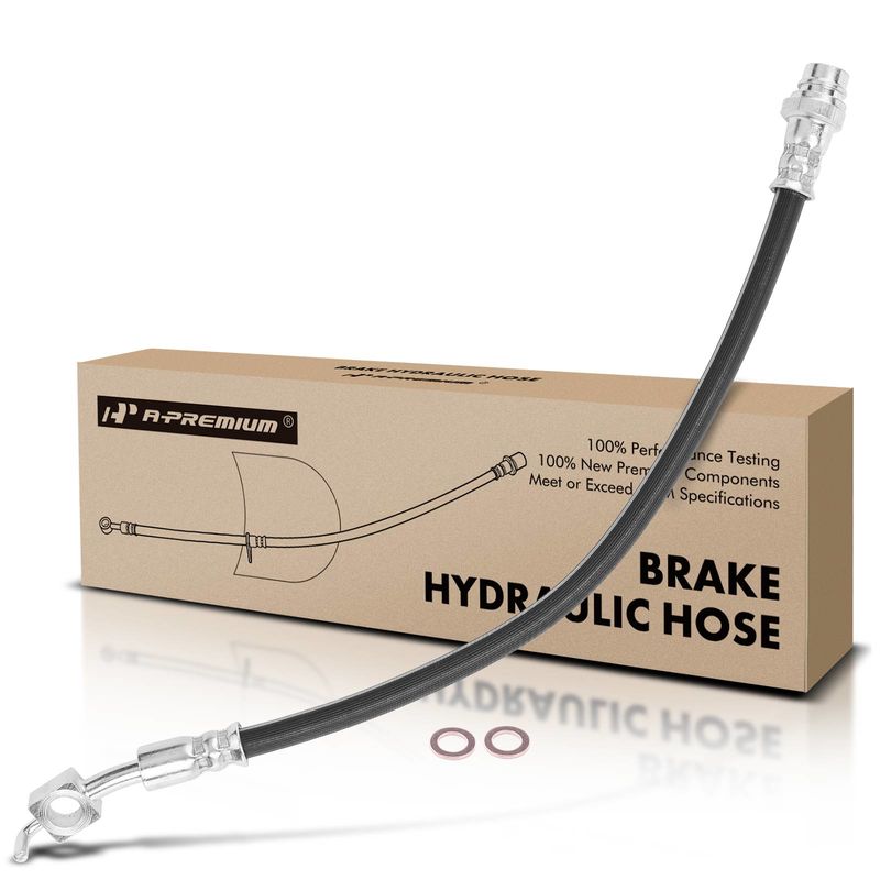 Rear Left Outer Brake Hydraulic Hose for Volvo S60 11-18 S80 V60 V70 XC60 XC70