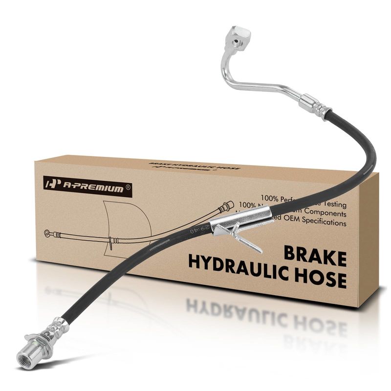 Front Driver Brake Hydraulic Hose for Chevrolet Blazer S10 GMC Jimmy Sonoma Olds