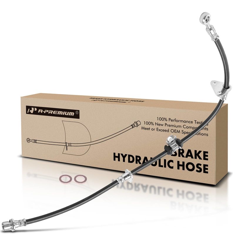 Front Driver Brake Hydraulic Hose for Honda Prelude 1992-1996 2.2L 2.3L