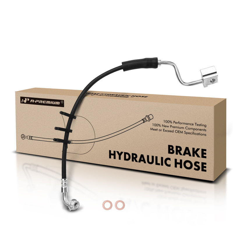Front Passenger Brake Hydraulic Hose for Ford E-150 Club Wagon E-150 Econoline
