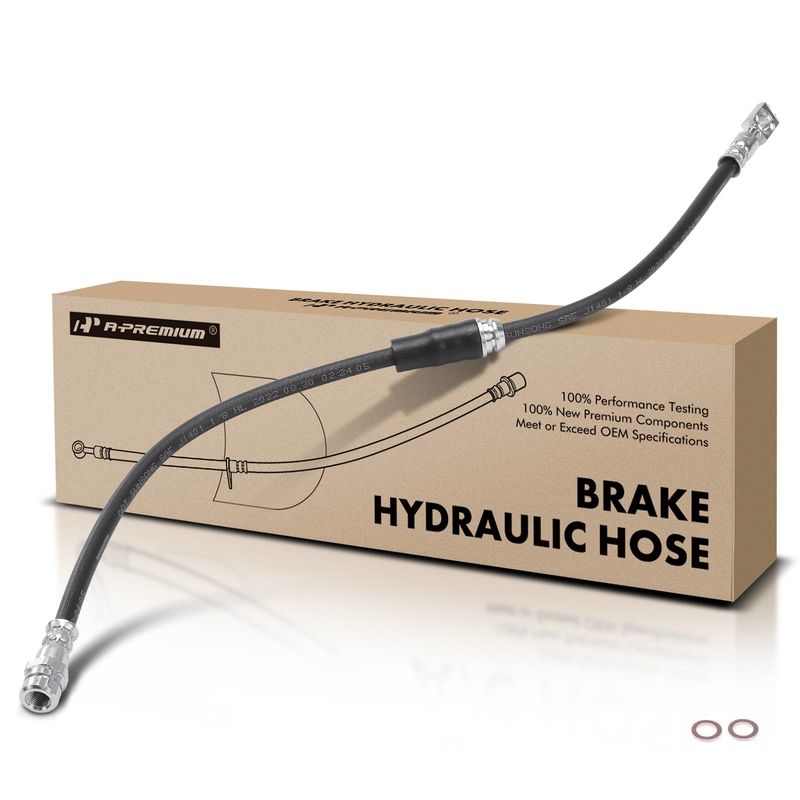 Front Left or Right Brake Hydraulic Hose for Volkswagen Jetta Golf Beetle Passat