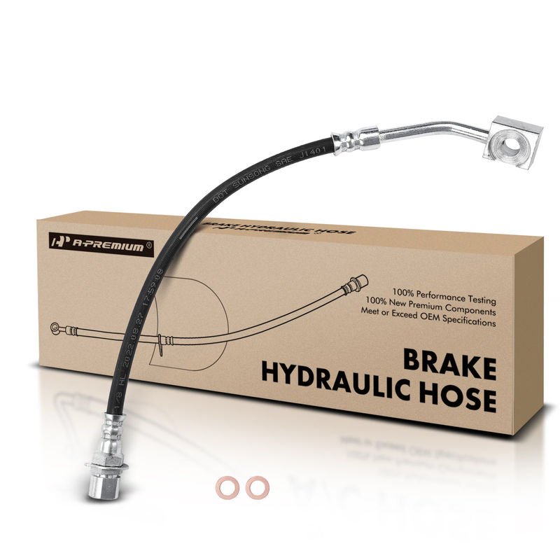 Front Driver Brake Hydraulic Hose for Ford Mustang Base GT 1994-1998 GTS 1995