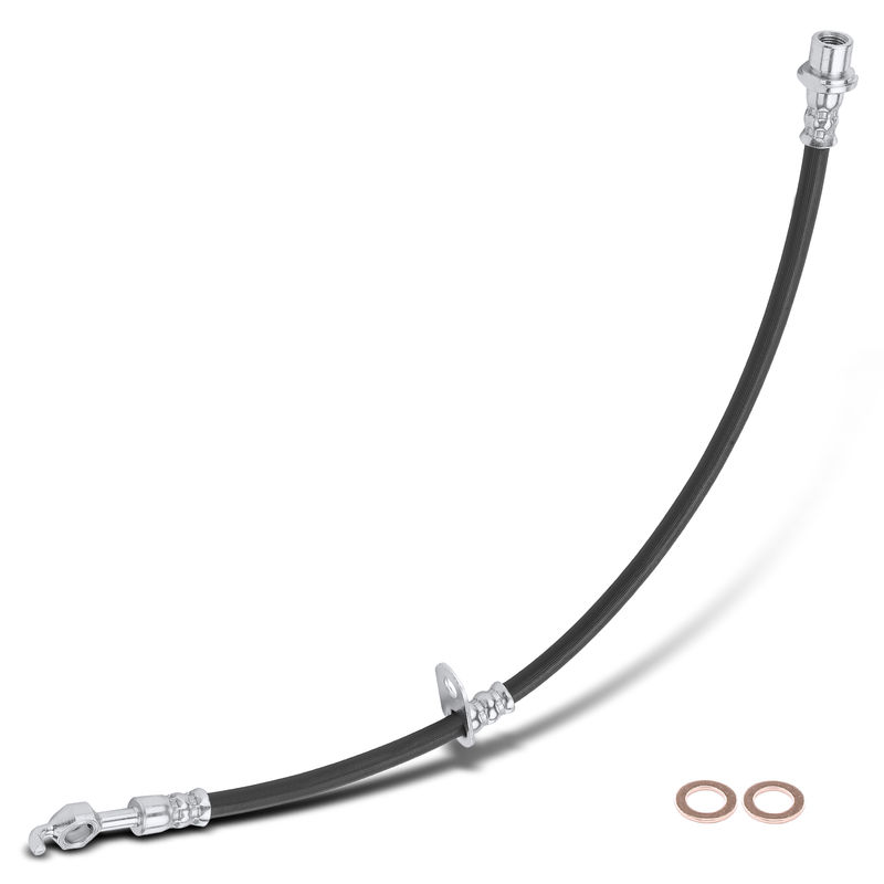 Front Passenger Brake Hydraulic Hose for Toyota Paseo 1996-1999 Tercel L4 1.5L