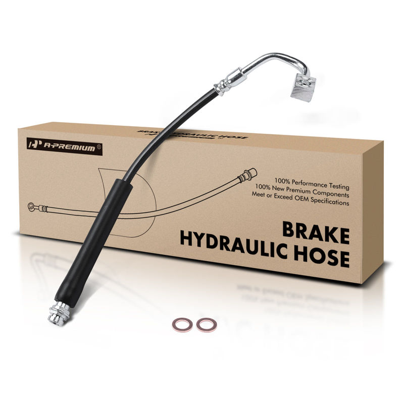 Front Driver Brake Hydraulic Hose for Chrysler Town & Country Dodge Ram C/V