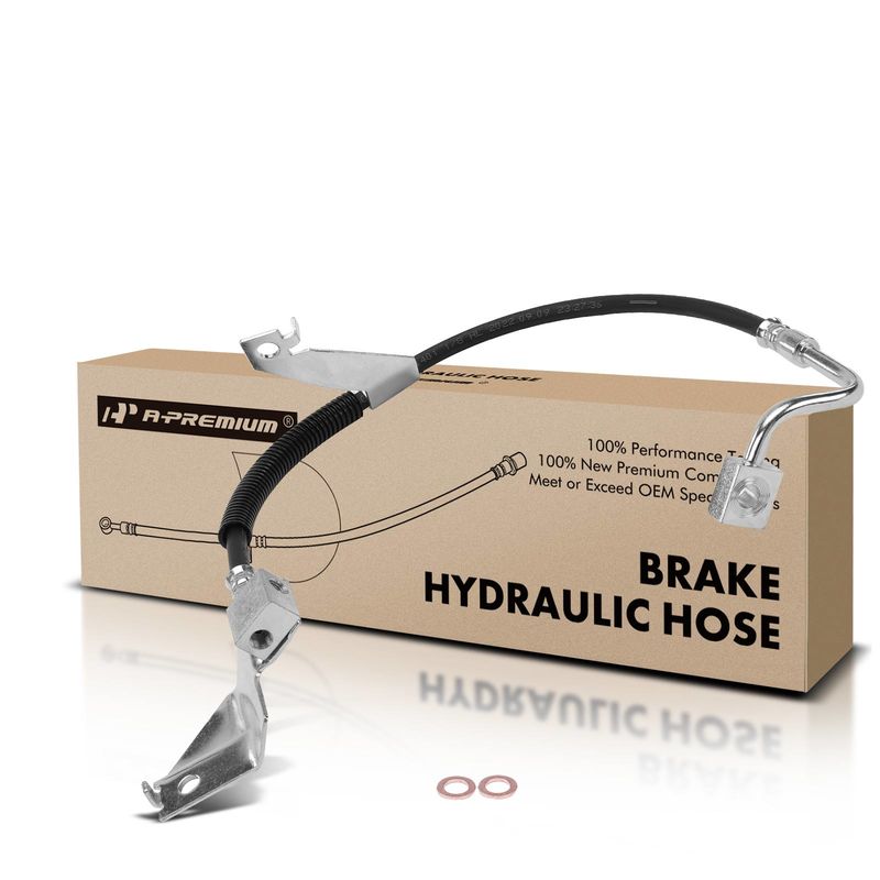 Front Driver Brake Hydraulic Hose for Ford Expedition F-150 F-250 F-250 HD