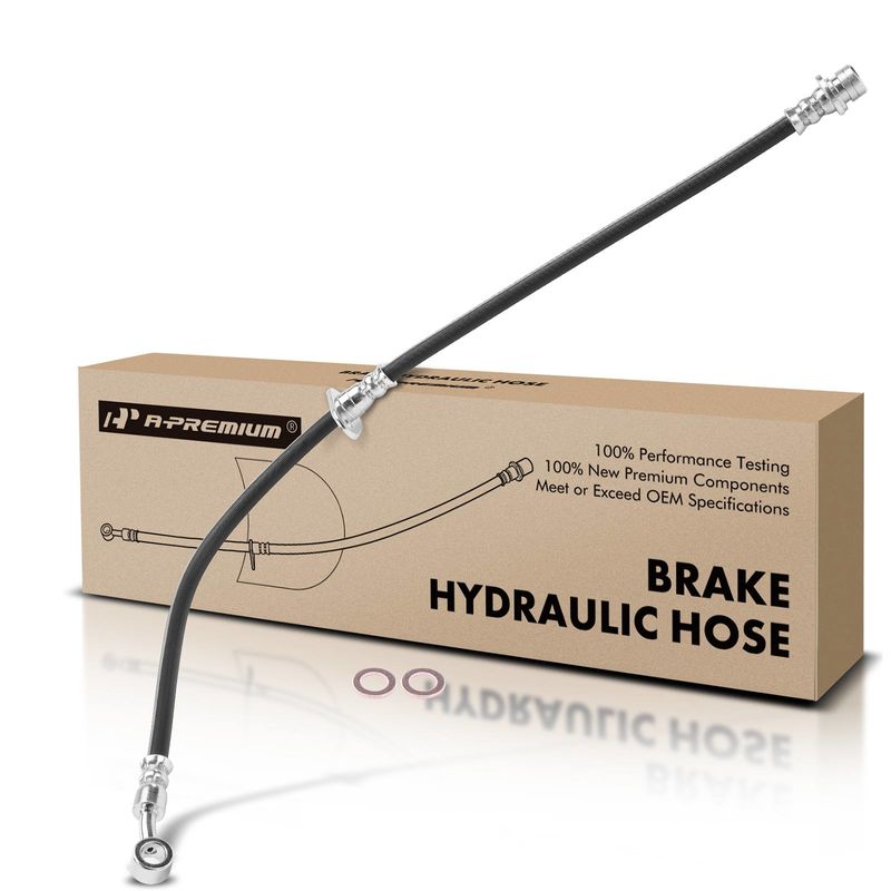 Front Passenger Brake Hydraulic Hose for Acura ILX 13-21 Honda Civic 12-15 2.4L