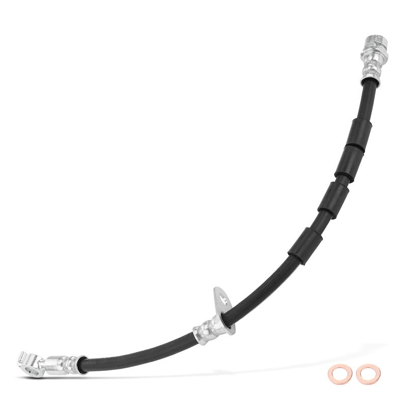 Front Driver Brake Hydraulic Hose for Ford Fiesta 2011-2013 L4 1.6L