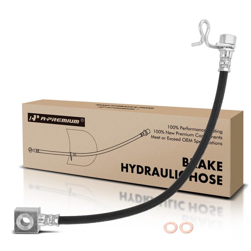 Rear Right Outer Brake Hydraulic Hose for Ford F-150 2010-2011 V8 5.4L V8 6.2L