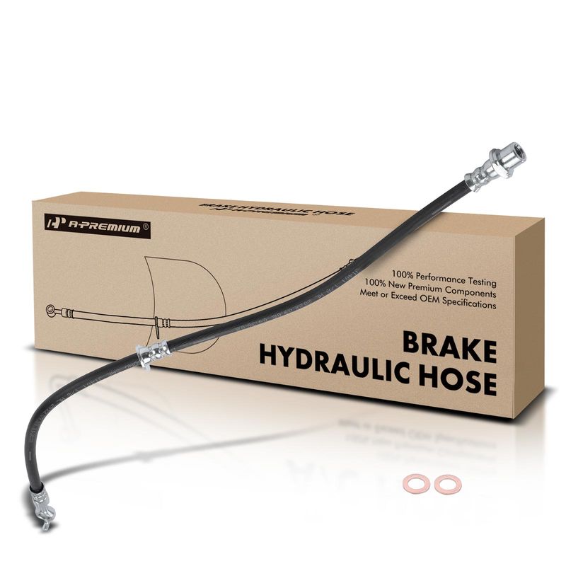 Front Driver Brake Hydraulic Hose for Toyota Prius 2001-2003 L4 1.5L