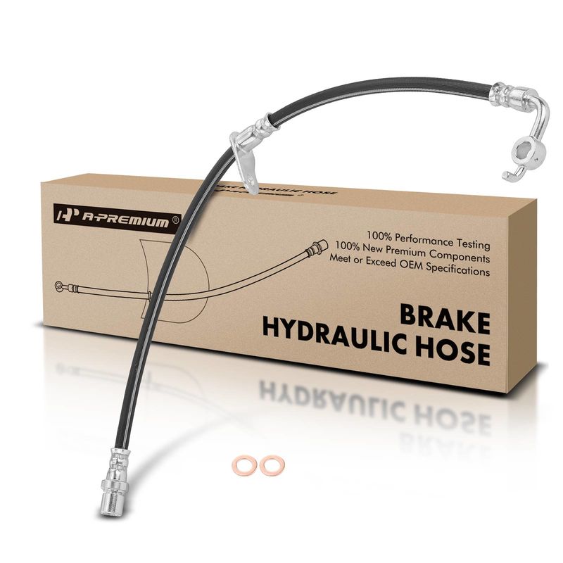 Rear Driver Brake Hydraulic Hose for Subaru Outback 2010-2014 H4 2.5L H6 3.6L