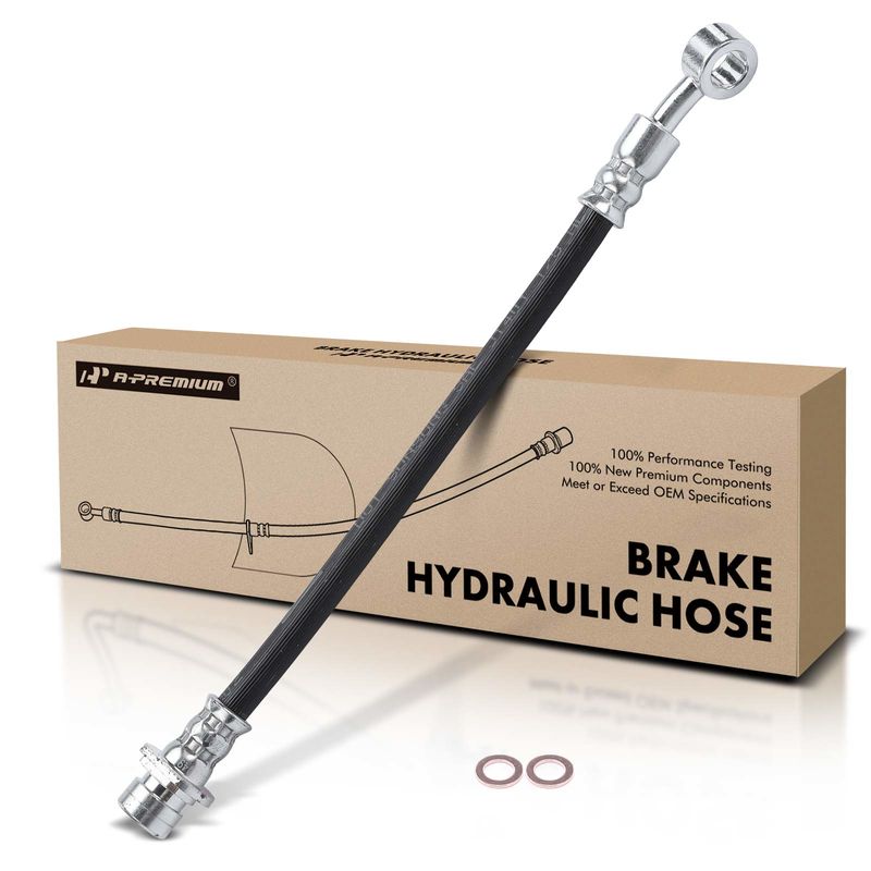 Rear Left Outer Brake Hydraulic Hose for Honda Pilot 2009-2015 Acura MDX ZDX
