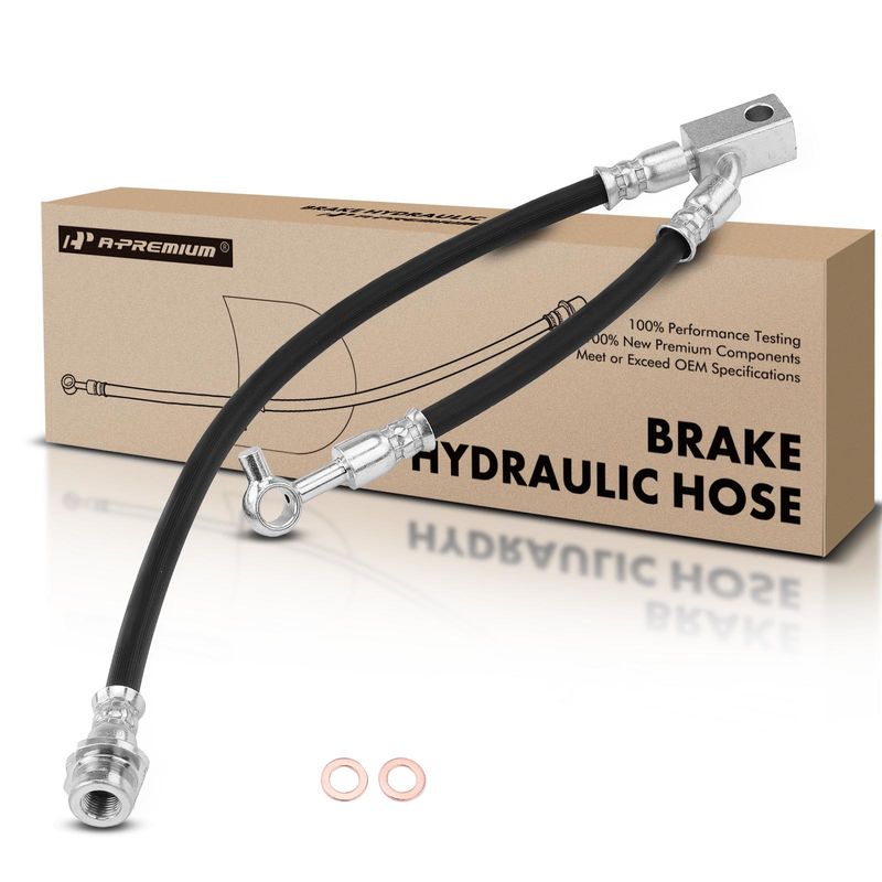 Front Passenger Brake Hydraulic Hose for Infiniti J30 1993-1997 Q45 1996-2001