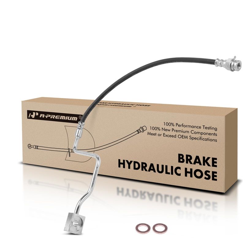 Front Driver Brake Hydraulic Hose for Ford F Super Duty 88-94 F53 89-95 F59