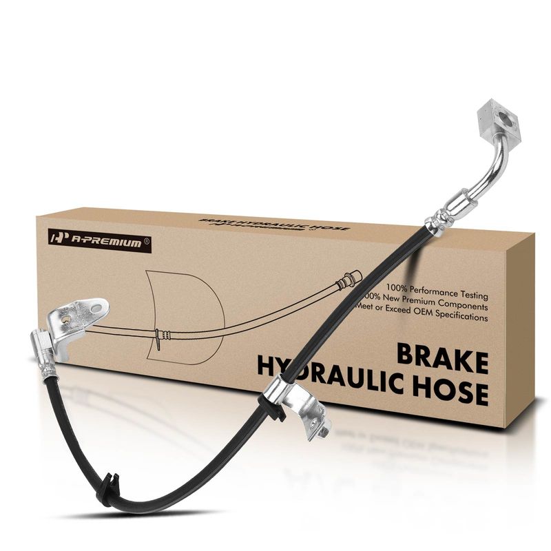 Rear Passenger Brake Hydraulic Hose for Dodge Neon 1995-1999 Plymouth 4-Wheel ABS