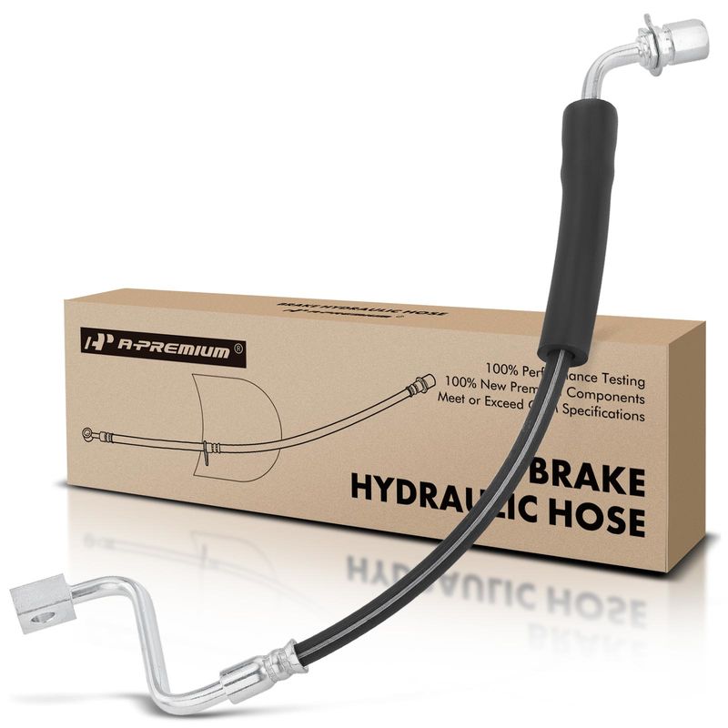 Front Driver Brake Hydraulic Hose for Ford Taurus 2010-2019 Lincoln MKS MKT