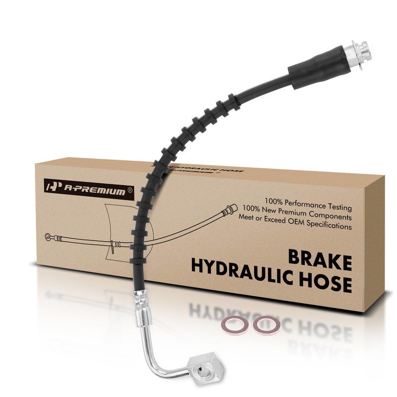 Front Driver Brake Hydraulic Hose for Chrysler Town & Country 08-12 Dodge Ram VW